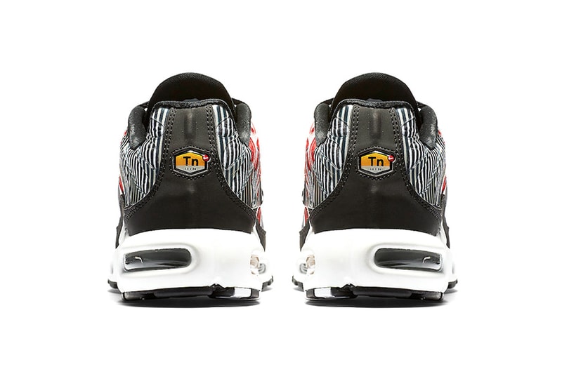 Nike Air Max Plus striped nike sportswear footwear Red White Black
