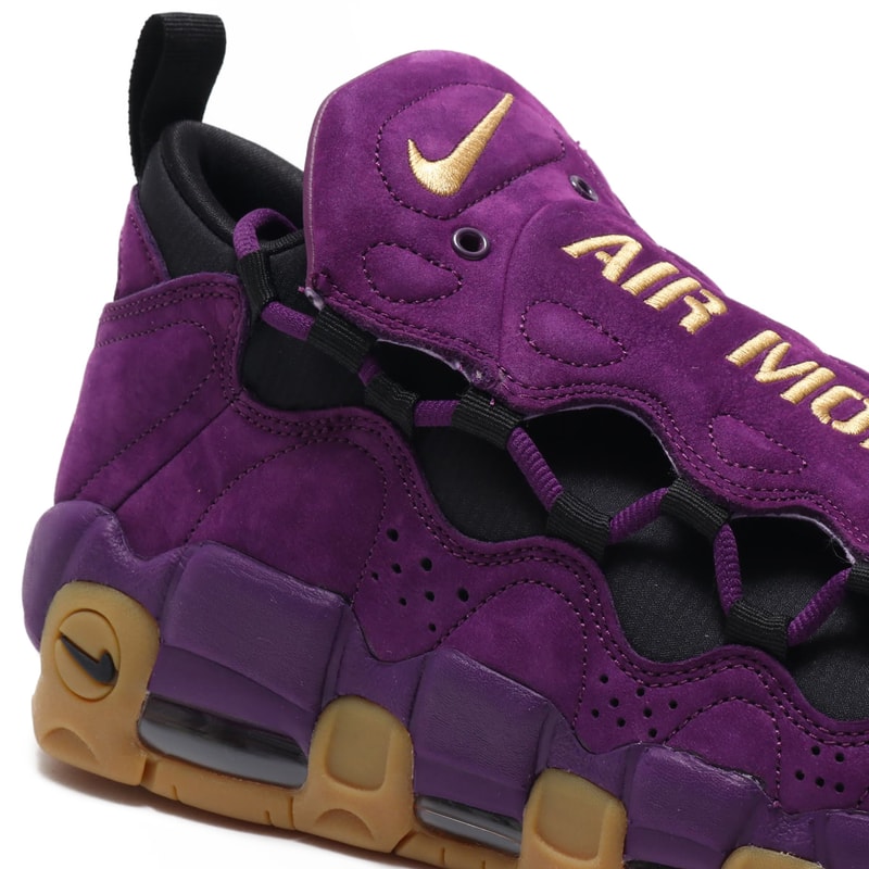 Nike Air More Money Purple Leopard Print