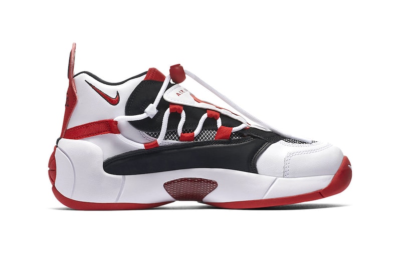 Nike Air Swoopes 2 Sheryl Swoopes release info retro runner first female signature athlete Nike Basketball Red White Blue purchase price August