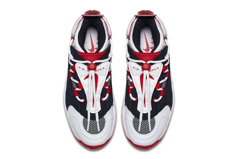 Nike Air Swoopes 2 Sheryl Swoopes release info retro runner first female signature athlete Nike Basketball Red White Blue purchase price August