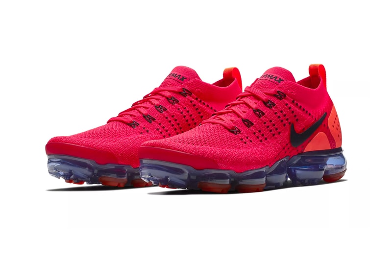 nike air vapormax 2 flyknit red orbit