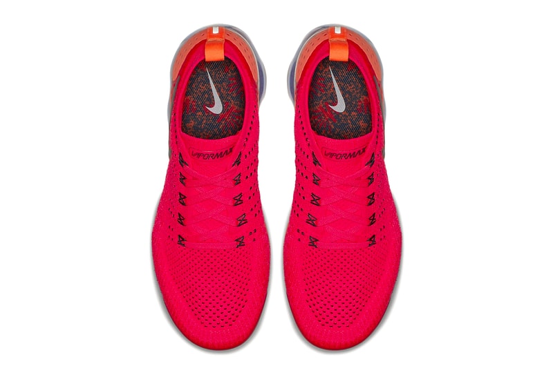 nike air vapormax 2 flyknit red orbit