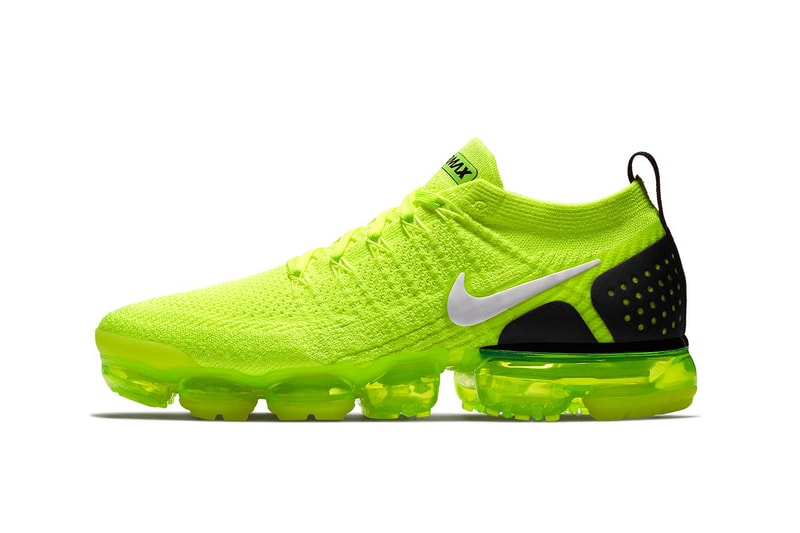 Nike Air VaporMax 2 Volt Release Date black sneakers footwear