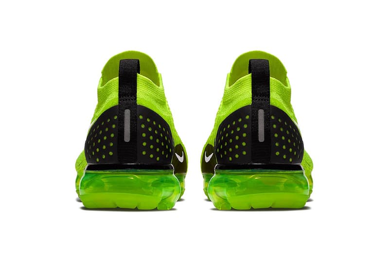 Nike Air VaporMax 2 Volt Release Date black sneakers footwear