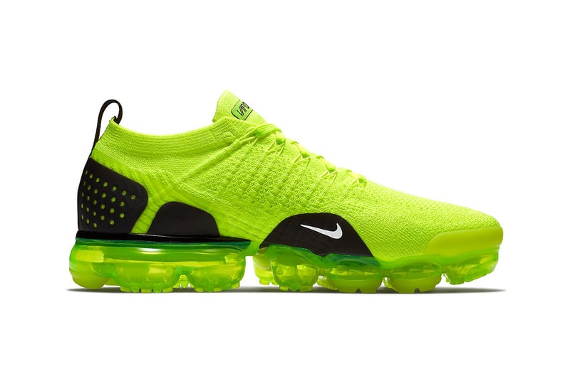 Nike Air VaporMax 2 Volt Release Date black sneakers footwear