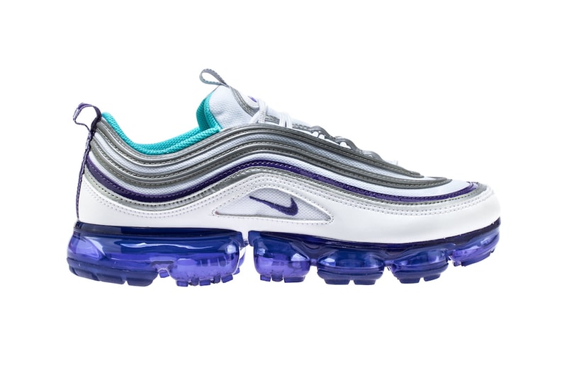 Nike Air VaporMax 97 Varsity Purple Metallic Silver Aqua Persian Violet white release info sneakers footwear