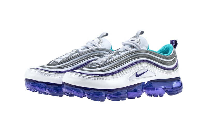 Nike Air VaporMax 97 Varsity Purple Metallic Silver Aqua Persian Violet white release info sneakers footwear