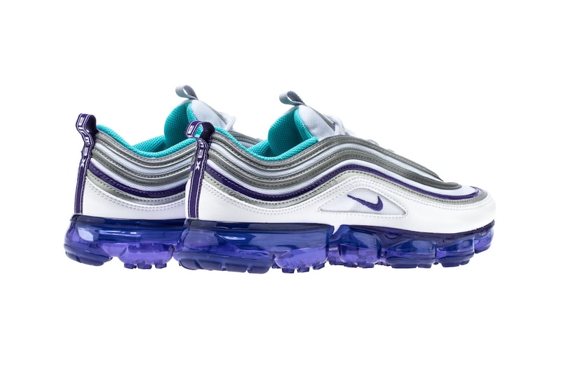 Nike Air VaporMax 97 Varsity Purple Metallic Silver Aqua Persian Violet white release info sneakers footwear