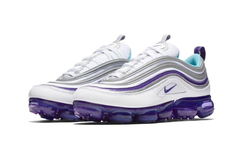 Nike Air Vapormax 97 White Varsity Purple release date sneaker price aqua