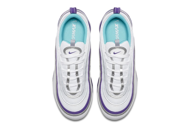Nike Air Vapormax 97 White Varsity Purple release date sneaker price aqua
