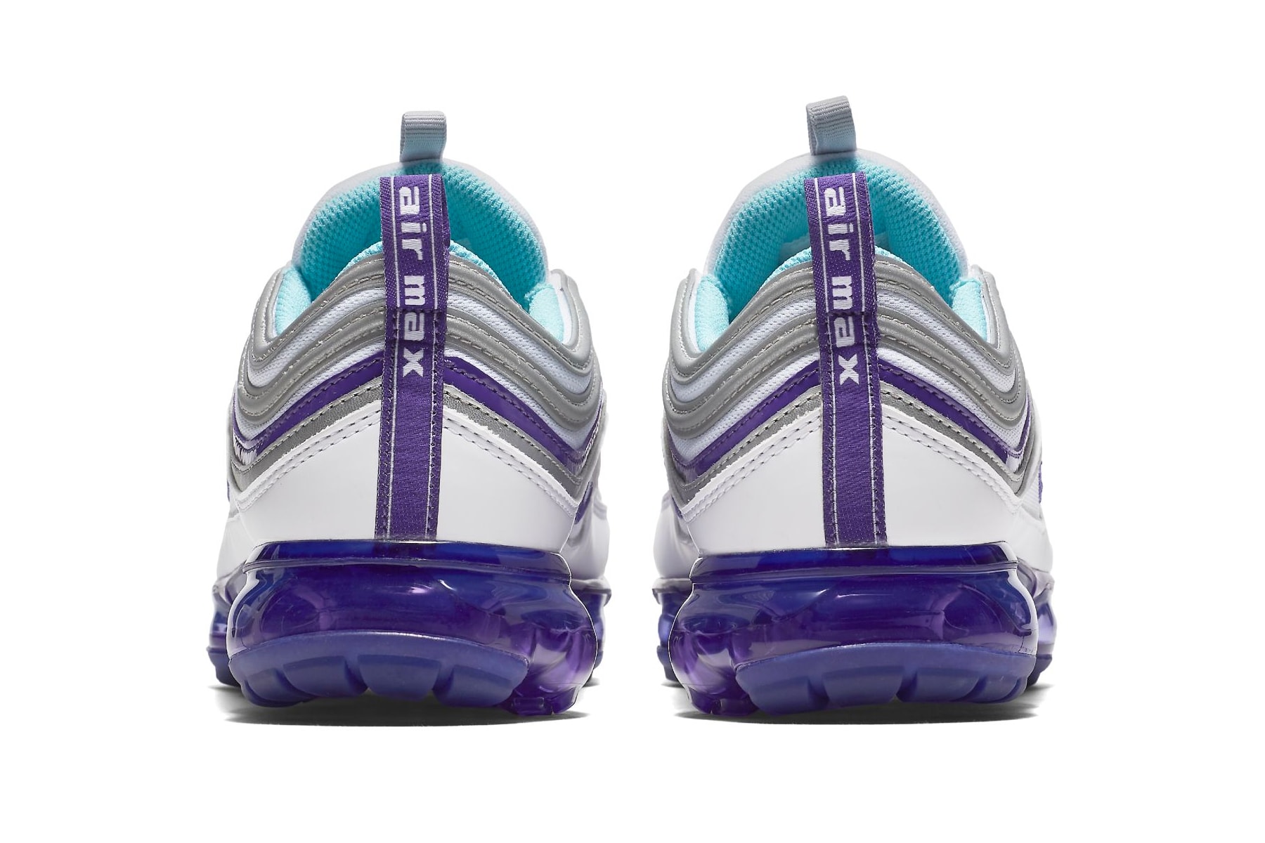 Nike Air Vapormax 97 White Varsity Purple release date sneaker price aqua