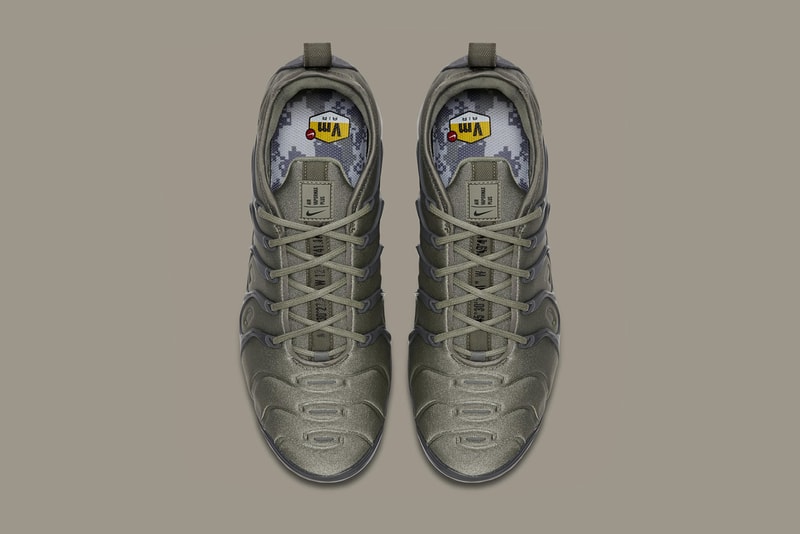 Nike Air Vapormax Plus String Dark Stucco camo camouflage summer 2018 release date info drop sneakers shoes footwear