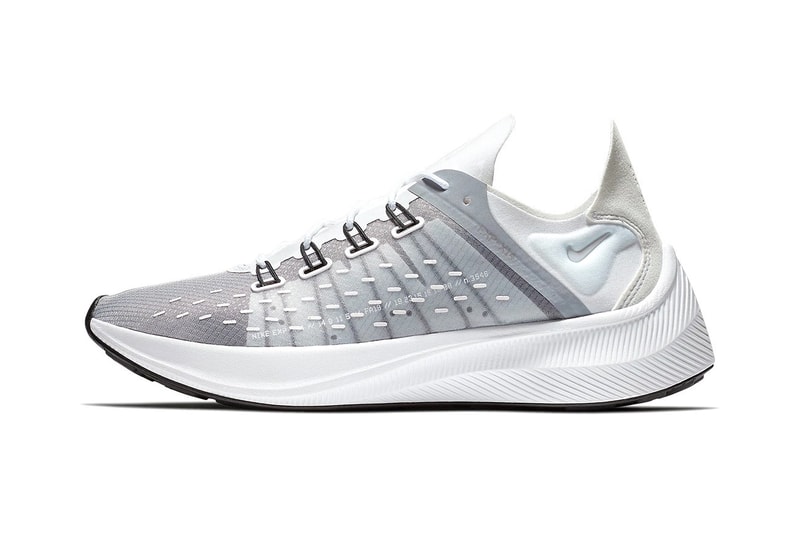 Nike EXP-X14 grey blue first look sneakers footwear running react technology