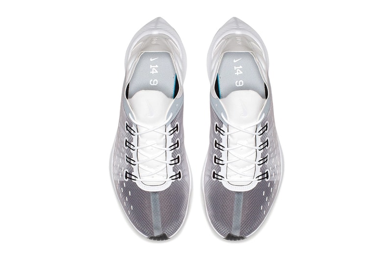 Nike EXP-X14 grey blue first look sneakers footwear running react technology