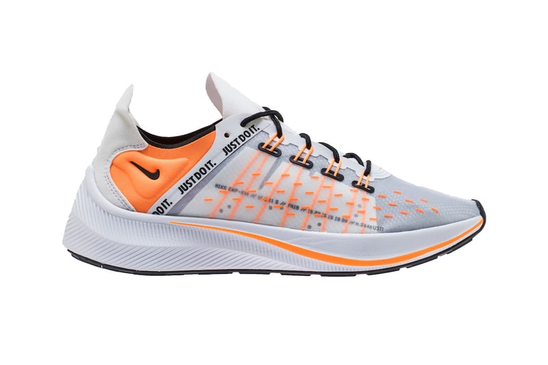 Nike EXP-X14 Just Do It Pack black white orange running sneakers footwear