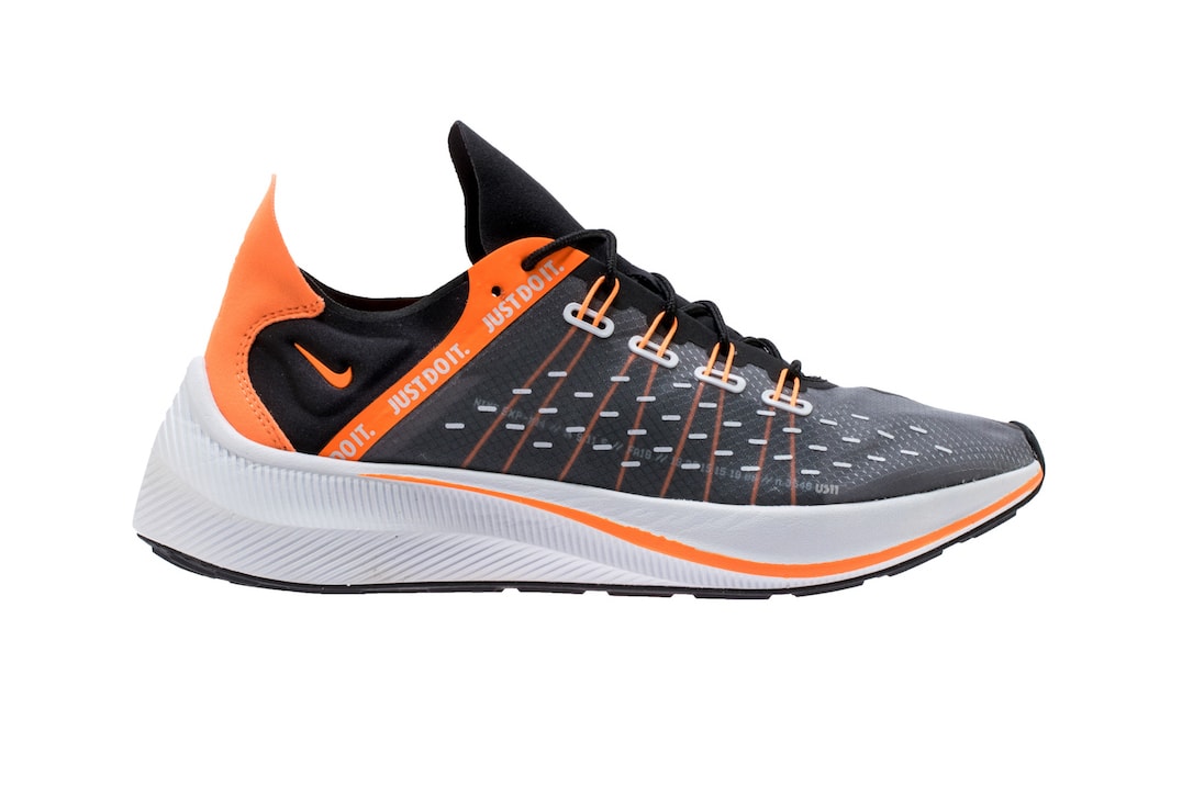 Nike EXP-X14 Just Do It Pack black white orange running sneakers footwear