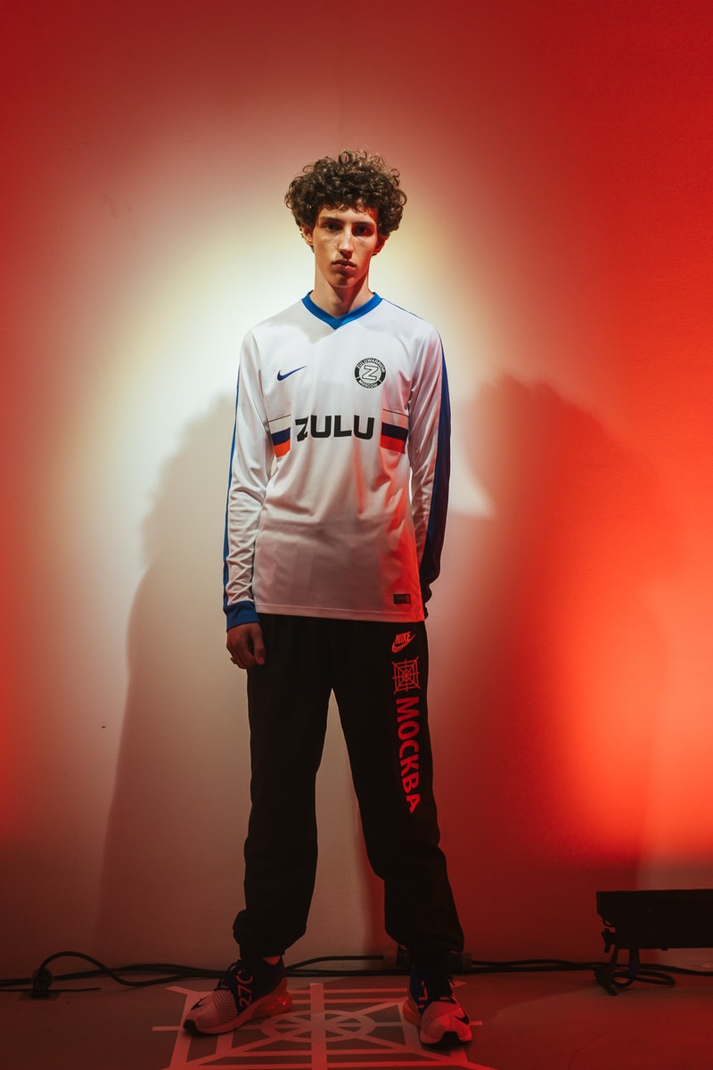 Nike Football Korobka Collection Moscow Jersey Kits Sportwear Soccer 2018 FIFA World Cup Russia ZULUWARRIOR Sever Belief Moscow Cyber69 Fashion