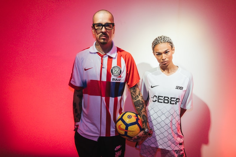 Nike Football Korobka Collection Moscow Jersey Kits Sportwear Soccer 2018 FIFA World Cup Russia ZULUWARRIOR Sever Belief Moscow Cyber69 Fashion