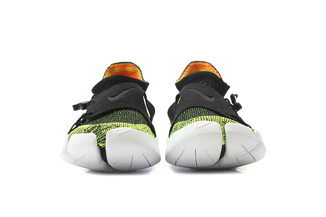  Nike Footscape Flyknit DM "Volt/Bright Mango"