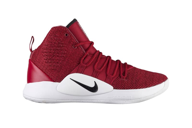 nike hyperdunk x burgundy