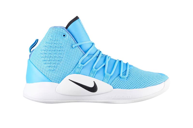 nike hyperdunk x light blue