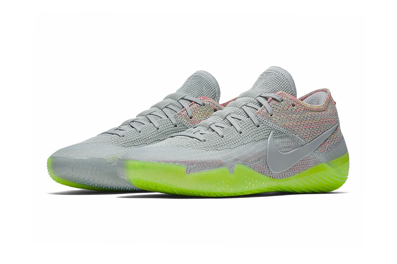 Nike Kobe AD NXT 360 Multi-color first look Kobe Bryant signature sneaker low cut basketball court footwear