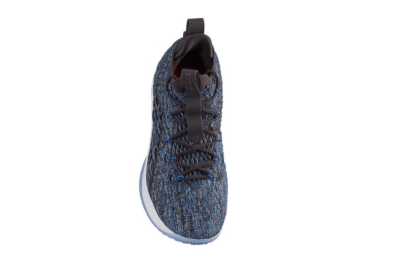 Nike LeBron 15 LowSignal Blue Thunder Grey Black white release info lebron james sneakers footwear