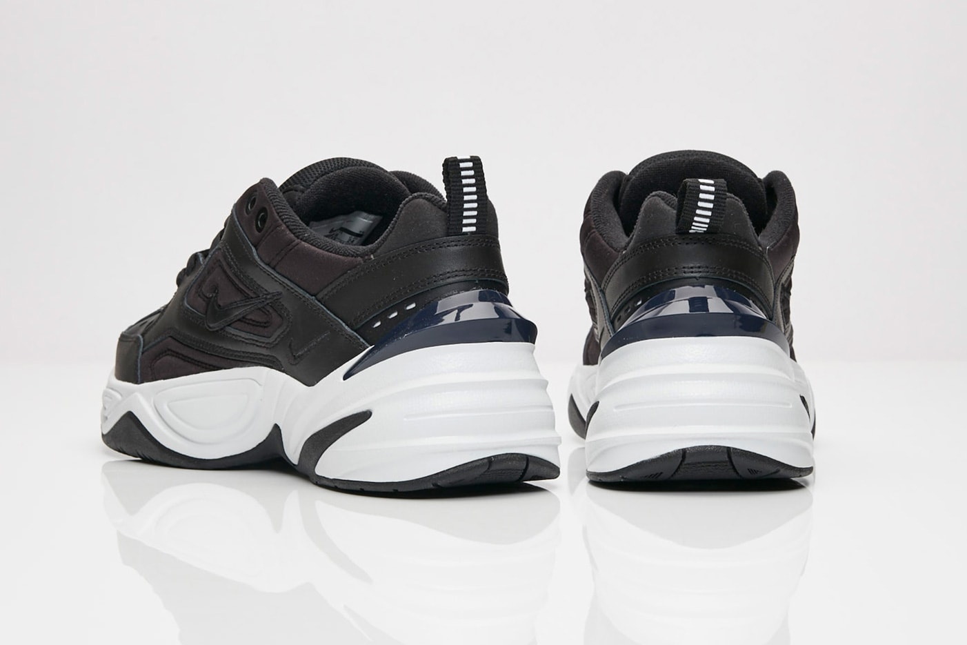 Nike M2K Tekno black black off white obsidian white white pure platinum release info drops dad chunky sneakers