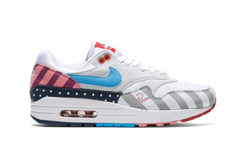 Nike x Parra Air Max 1 Spring Summer 2018 Bodega sneaker Release Details Information First Look Closer Look Information