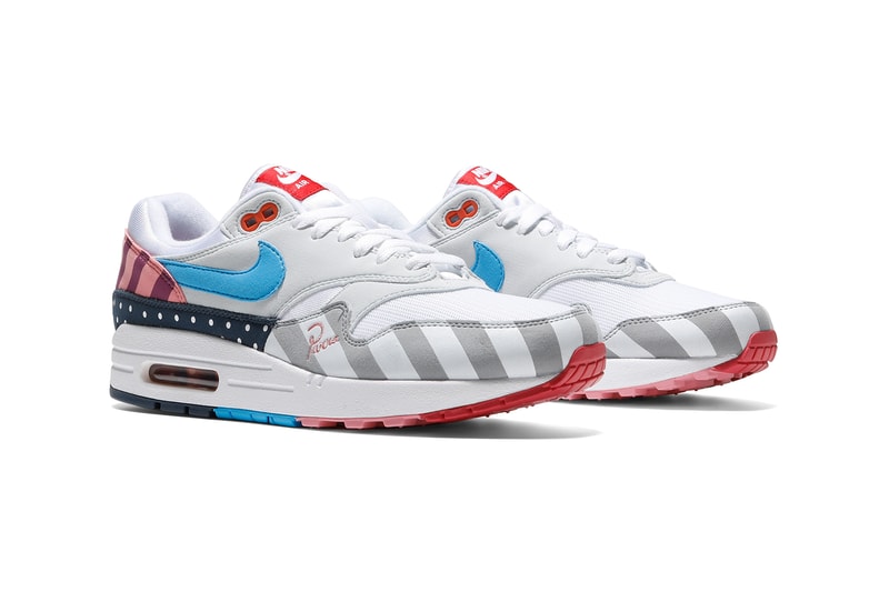 Nike x Parra Air Max 1 Spring Summer 2018 Bodega sneaker Release Details Information First Look Closer Look Information