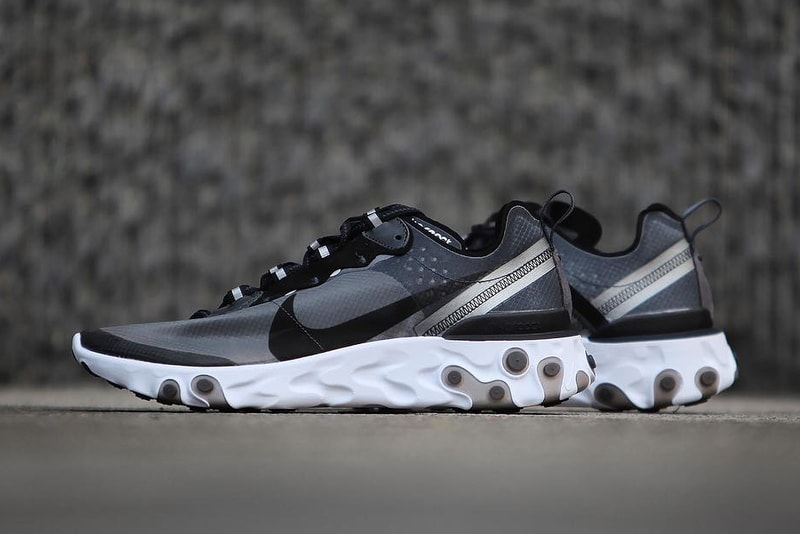 Nike React Element 87 Look White Black Jun Takahashi UNDERCOVER