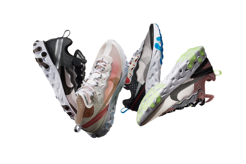 Nike React Element 87 2018 june july footwear nike sportswear