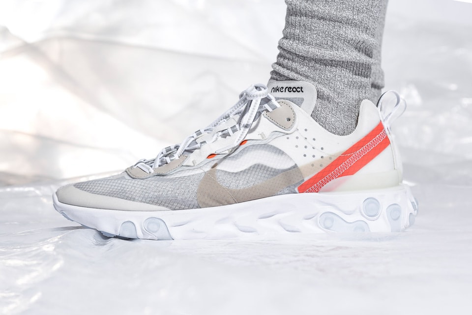 raft boiler Change clothes Nike React Element 87 On-Foot Look | HYPEBEAST