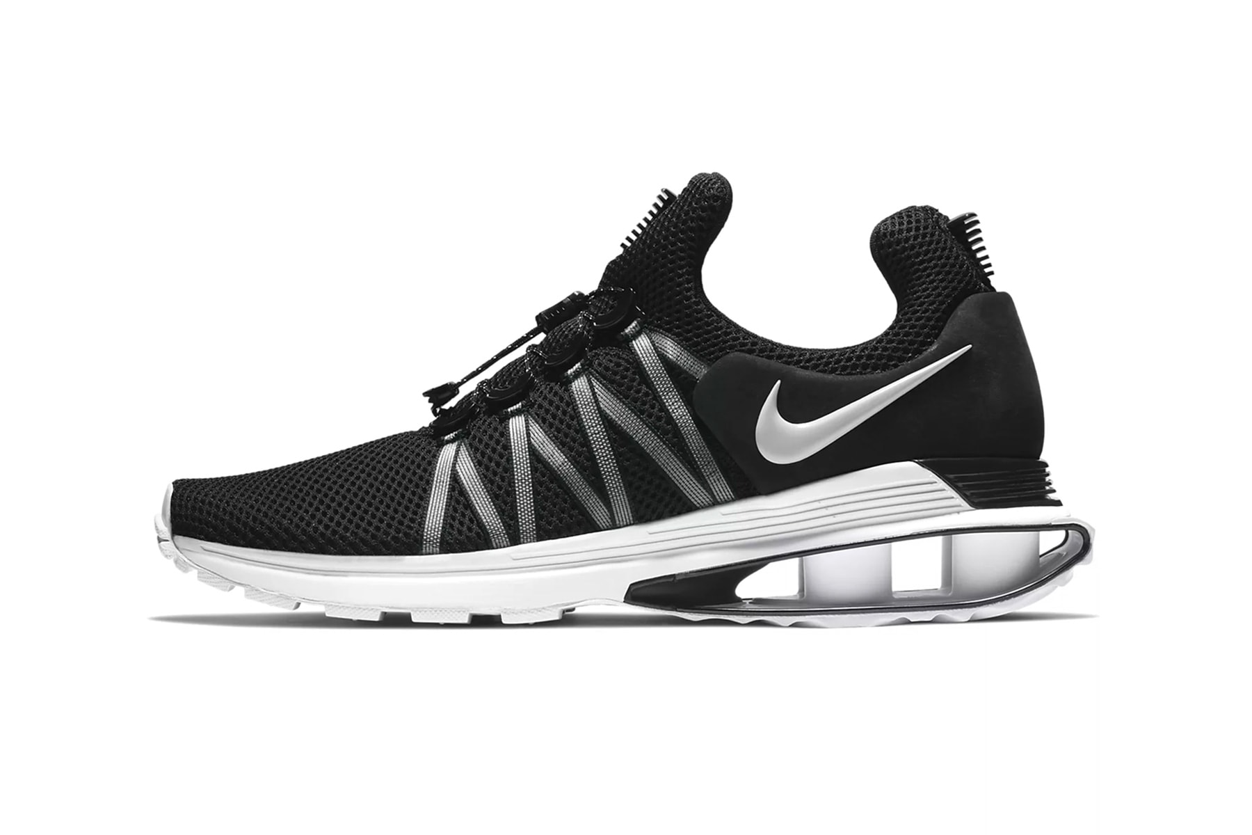 Nike Shox Gravity New Colorways Release date summer 2018 sneaker all black all white