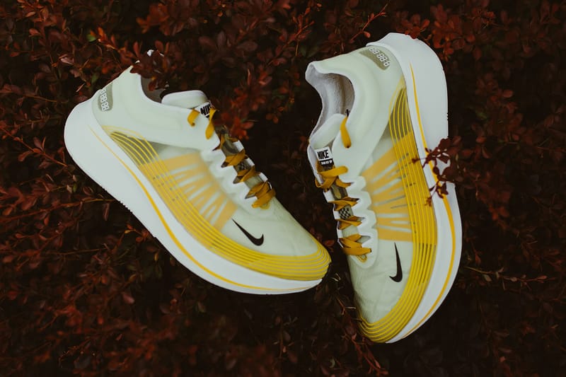 nike zoom fly sp dark citron