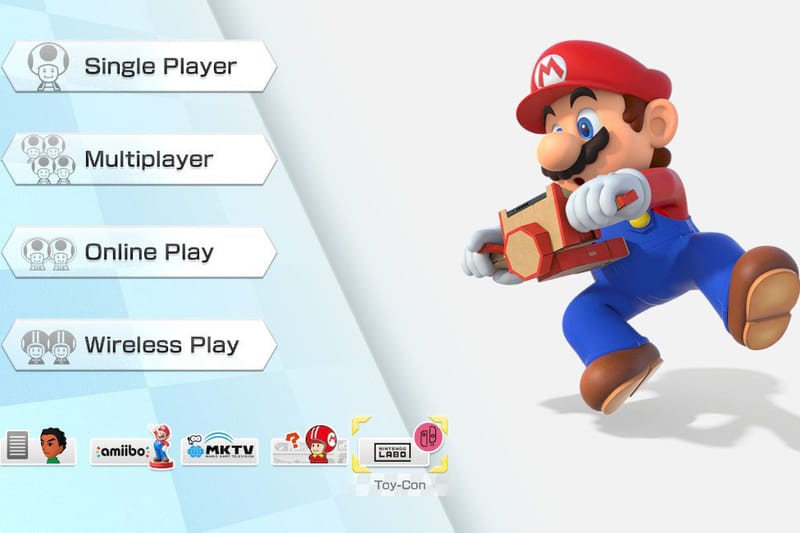 You Can Now Race in 'Mario Kart 8 Deluxe' Using Nintendo Labo