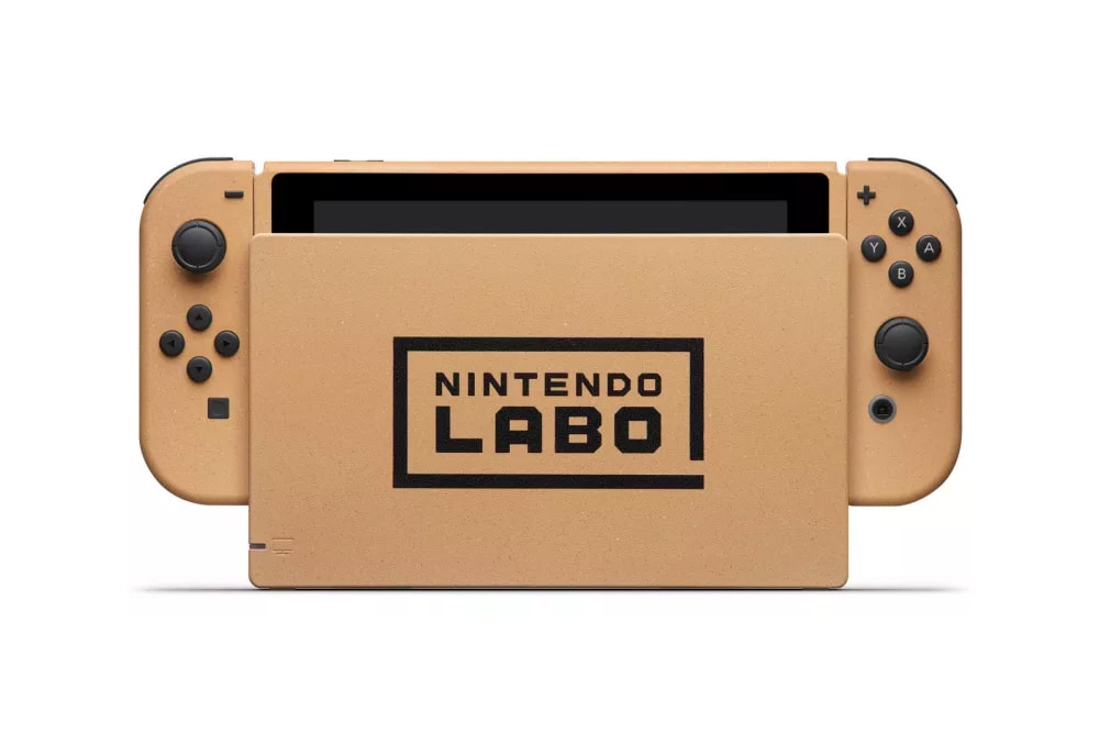 Nintendo Labo Switch Custom Cardboard Console gaming Creators contest prize