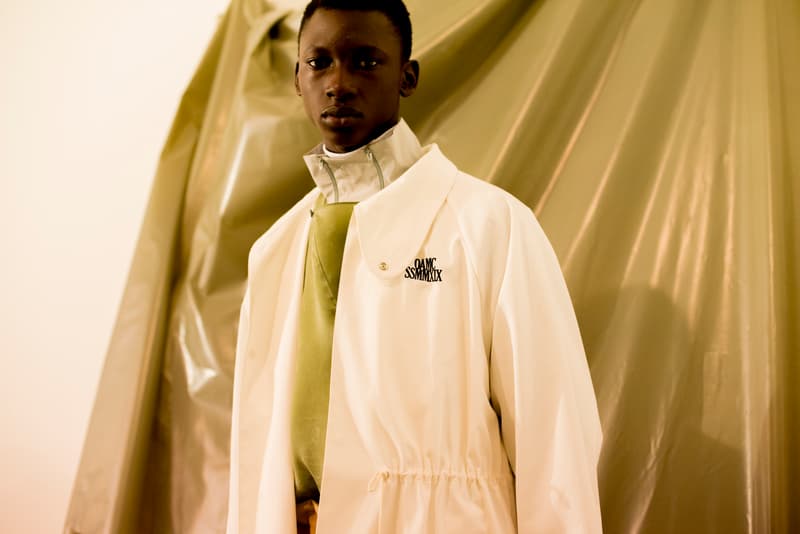 OAMC Spring Summer 2019 Backstage Shots collection runway luke meier paris fashion week