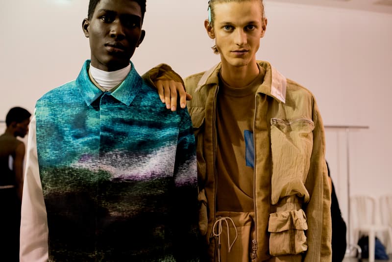 OAMC Spring Summer 2019 Backstage Shots collection runway luke meier paris fashion week