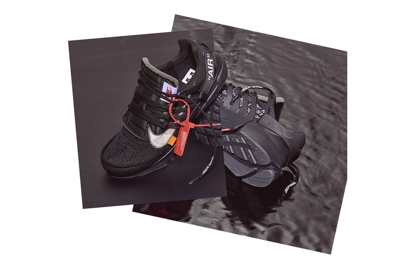 Off-White nike air presto official release dates nike sportswear footwear 2018 july august virgil abloh all black white tonal the ten 10