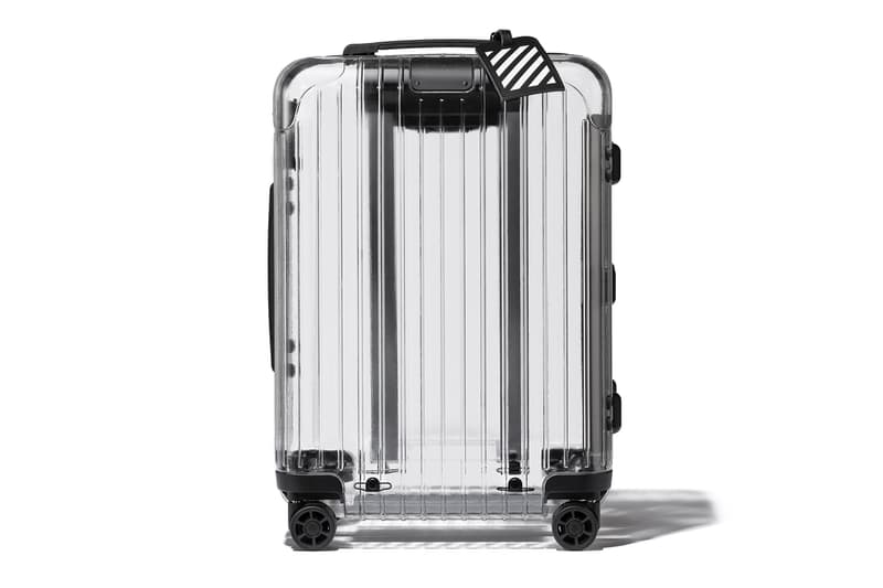 off-white Rimowa Virgil Abloh Essential Rethought Product Line Launch