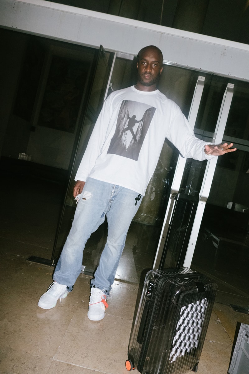 Off White RIMOWA Suitcase Transparent See Through Luggage Official Store List Buy Price Stores virgil abloh louis vuitton