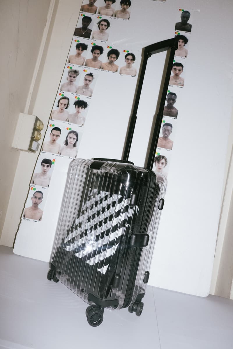 Off White RIMOWA Suitcase Transparent See Through Luggage Official Store List Buy Price Stores virgil abloh louis vuitton