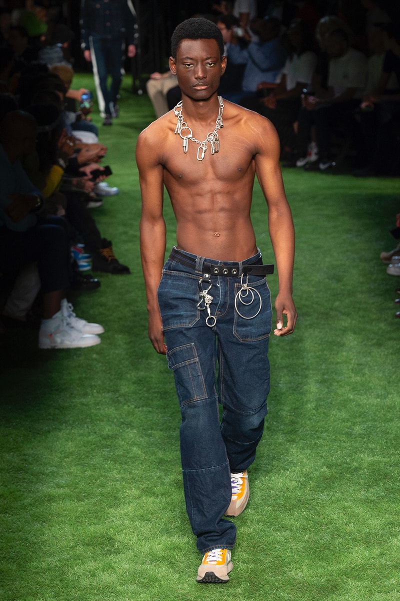 Off-White™ Spring Summer 2019 Collection runway paris fashion week virgil abloh doctor martens collaboration the simpsons bart dondi white graffiti street art