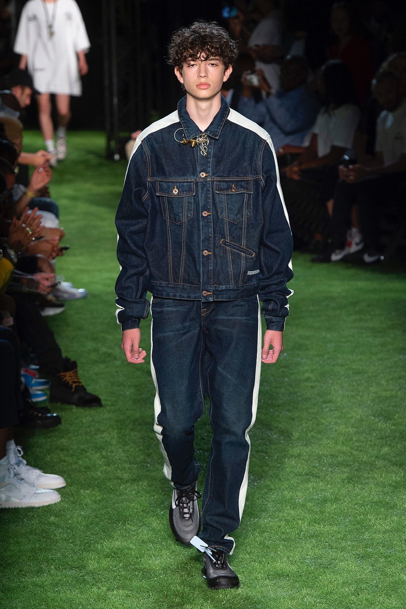 Off-White™ Spring Summer 2019 Collection runway paris fashion week virgil abloh doctor martens collaboration the simpsons bart dondi white graffiti street art
