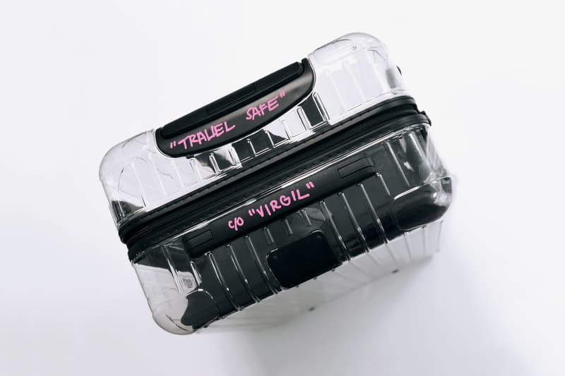 Off-White RIMOWA Virgil Abloh Signed Edition Giveaway 24sevres