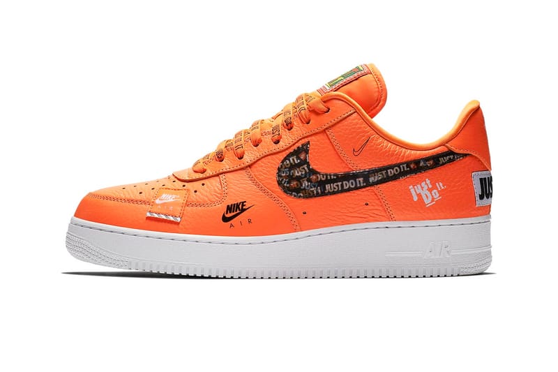 nike air just do it orange