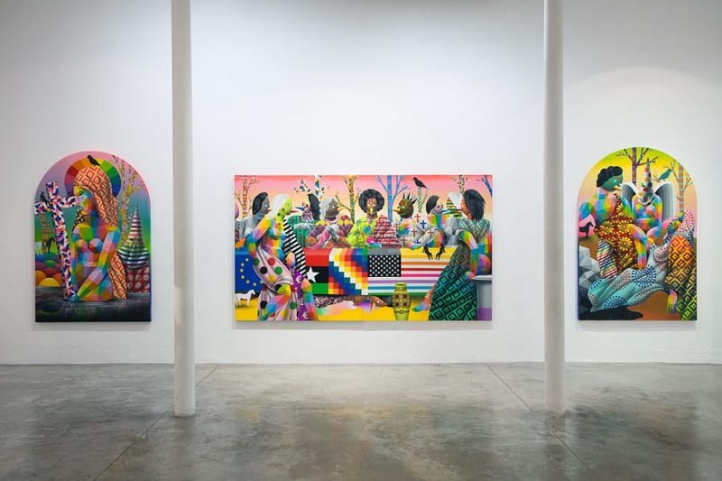 Okuda San Miguel's "No Religions in the Sky" Show Features a 'Lady Jesus'