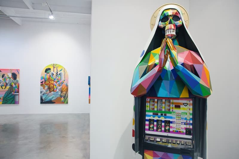 Okuda San Miguel No religions in the sky Exhibition june 2018