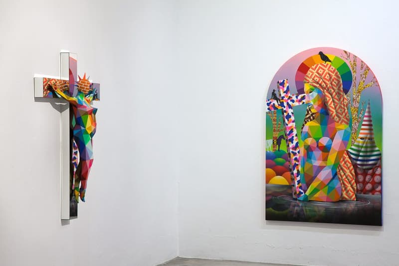 Okuda San Miguel No religions in the sky Exhibition june 2018